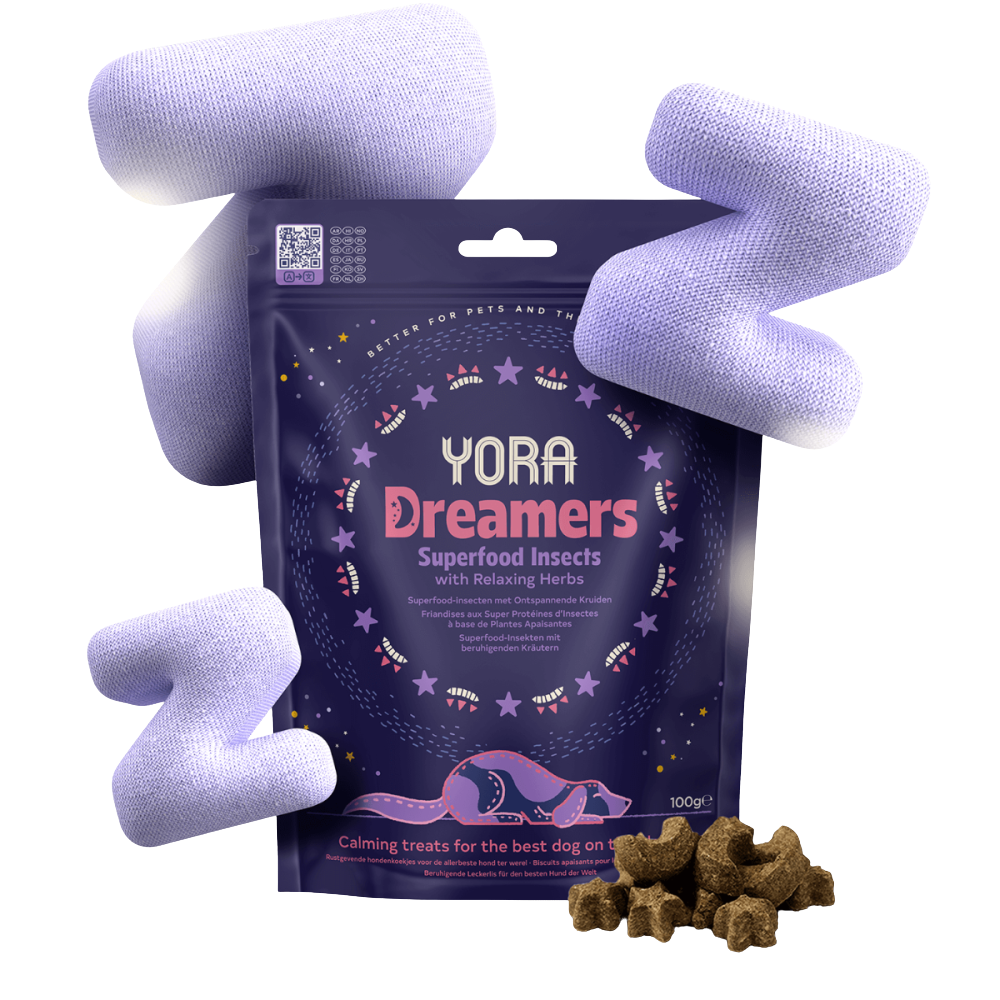 YORA Dreamers Snacks Relaxantes para Cães 100g YORA Dreamers Snacks Relaxantes para Cães 100g