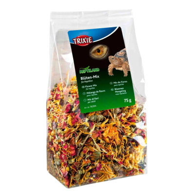 Pacote de mistura de flores secas para répteis da TRIXIE