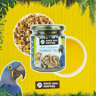 Fruta e Flores - Chá para papagaios