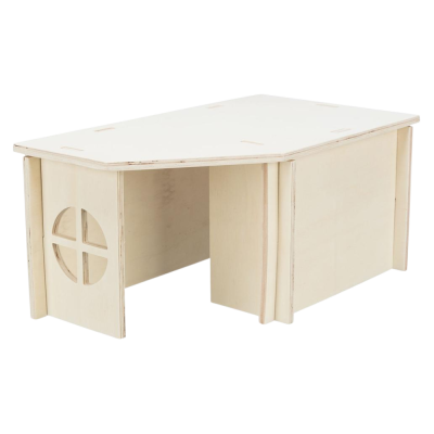 ABRIGO "HOLM" EM MADEIRA PARA ROEDORES E COELHOS