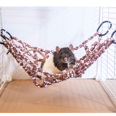 Rede Salmão e Branca em Crochet - Fall Breakers