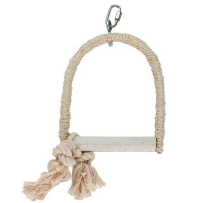 Balouço em pedra e sisal