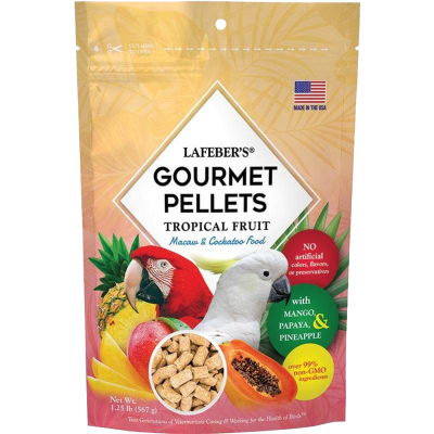 Gourmet Pellets Tropical Fruits - Macaw & Cockatoo