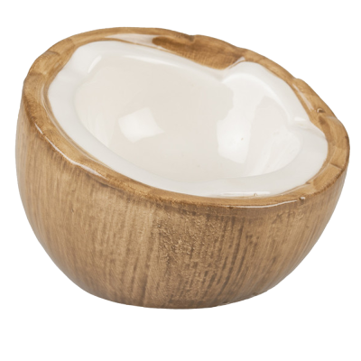 Taça em forma de coco