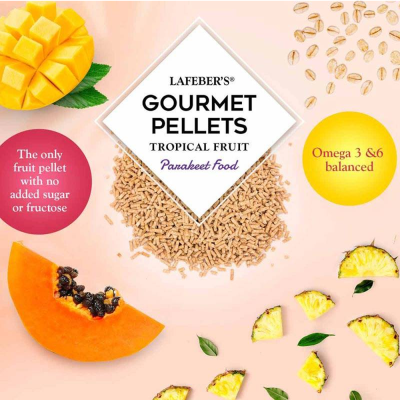 Gourmet Pellets Tropical Fruits - Papagaio
