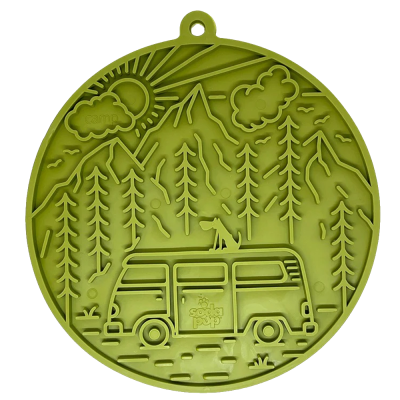 Tapete Camp eMat Enrichment Lickmat com ventosas