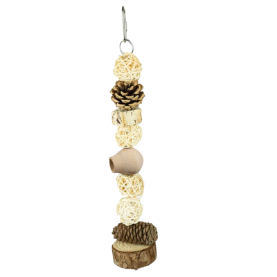 Torre de verga e pinhas