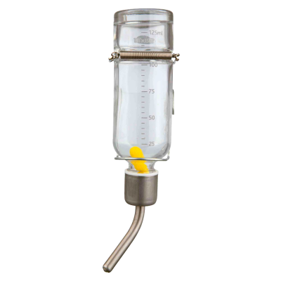 Bebedouro de Esfera em vidro para roedores