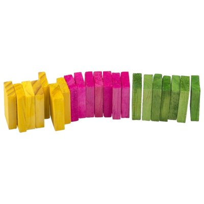 Dominó colorido para pequenos roedores