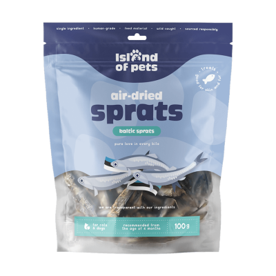 Espadilha do Báltico seca ao ar - Island of Pets