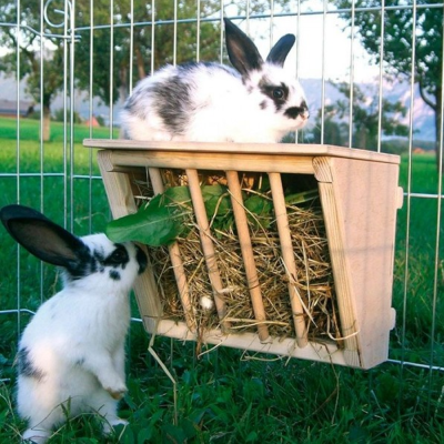 Suporte para feno em madeira - Kerbl