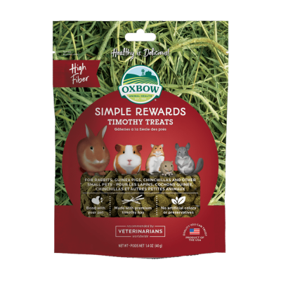 Oxbow Simple Treats Feno Timóteo