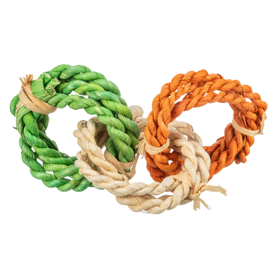 Argolas em Fibras de folhas de milho