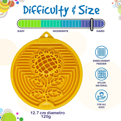 Earth  - Brinquedo durável de enriquecimento de nylon eCoin -Sodapup