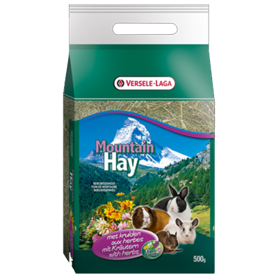 Mountain Hay com ervas