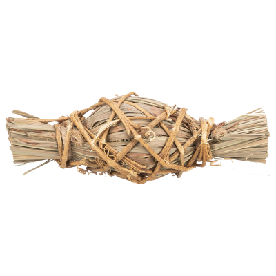 Brinquedo de palha e vime