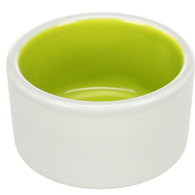 Taça de cerâmica verde