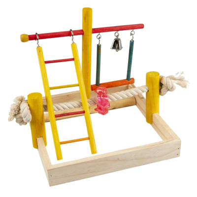 Parque colorido para aves Duvo+