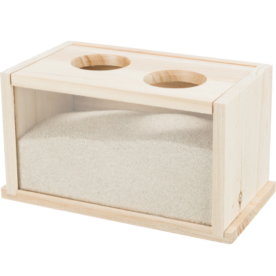Caixa para Banho de areia para gerbos e hamsters
