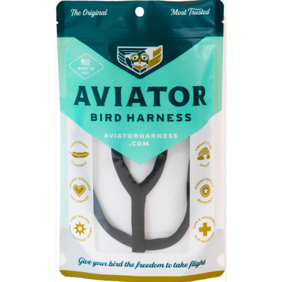Aviator Preto - Bird Harness