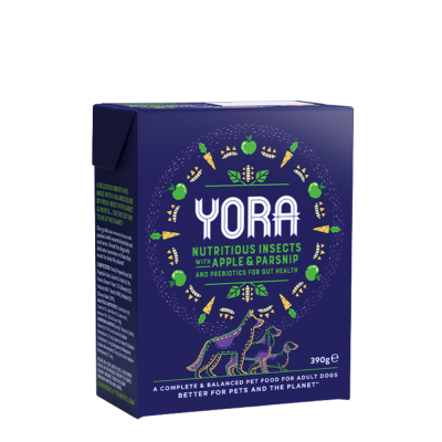 Pate de cherovia e maçã para cães YORA 390g