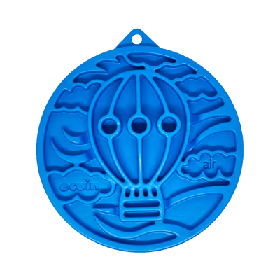 Air  - Brinquedo durável de enriquecimento de nylon eCoin -Sodapup