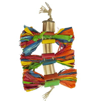 Brinquedo De Folhas De Milho Com Bambu E Coco - Duvo+