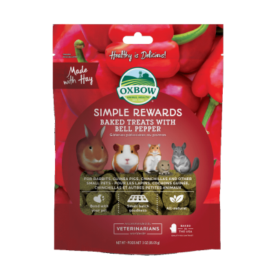 Oxbow Simple Treats Pimento Vermelho
