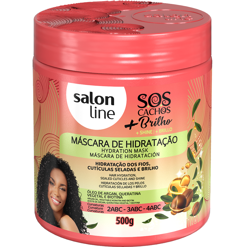 Salon Line SOS MASCARA +BRILHO 500ML Salon Line SOS MASCARA +BRILHO 500ML