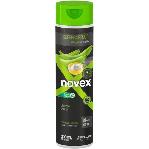 Champô Novex SuperHairfood Banana 300mL Champô Novex SuperHairfood Banana 300mL