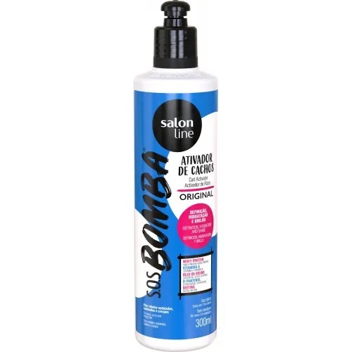 Salon Line S.O.S Bomba Ativador De Cachos Original 300ml Salon Line S.O.S Bomba Ativador De Cachos Original 300ml