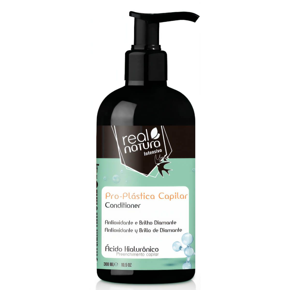 REAL NATURA CONDICIONADOR SEM SAL PRO PLÁSTICA CAPILAR 300ML