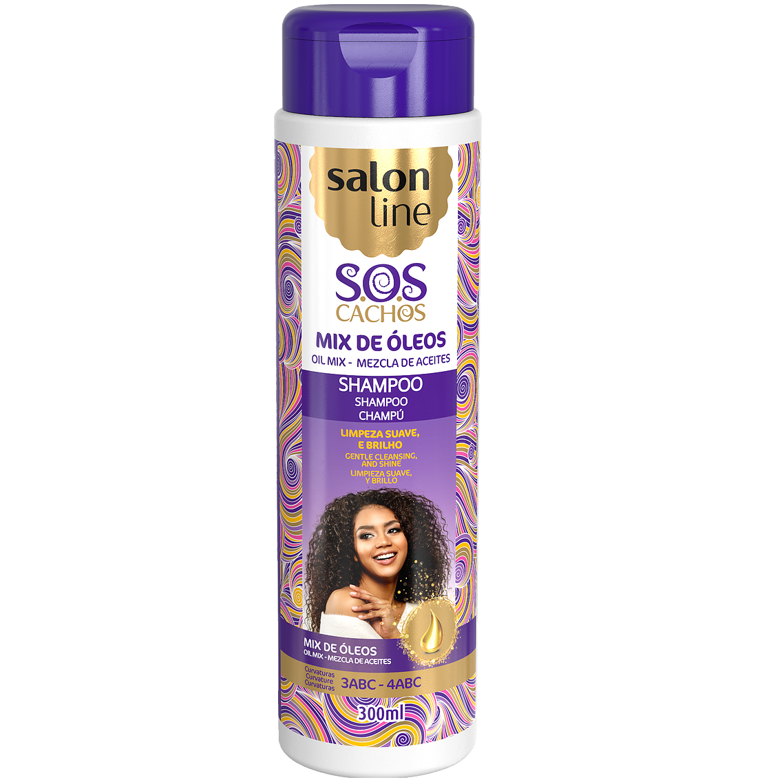 Salon Line SOS SHAMPOO MIX OLEOS NUTRITIVO 300ML Salon Line SOS SHAMPOO MIX OLEOS NUTRITIVO 300ML