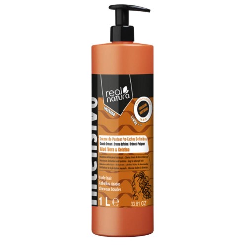 Real Natura Creme de Pentear Pro-Cachos Definidos 1000ml Real Natura Creme de Pentear Pro-Cachos Definidos 1000ml