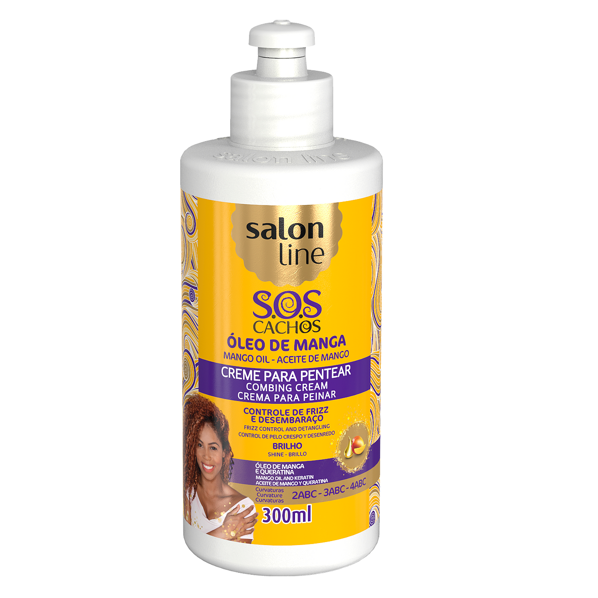 Salon Line SOS CREME PENTEAR OLEO MANGA TRADICIONAL 300ML Salon Line SOS CREME PENTEAR OLEO MANGA TRADICIONAL 300ML
