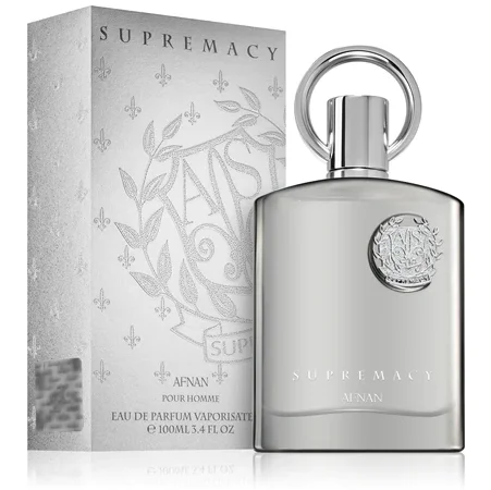Afnan Supremacy Silver Eau De Parfum 100ml para Homem Afnan Supremacy Silver Eau De Parfum 100ml para Homem