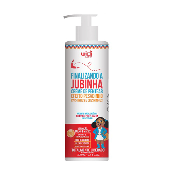 Widi Care Creme de Pentear Finalizando a Jubinha Efeito Pesadinho 300ml Widi Care Creme de Pentear Finalizando a Jubinha Efeito Pesadinho 300ml