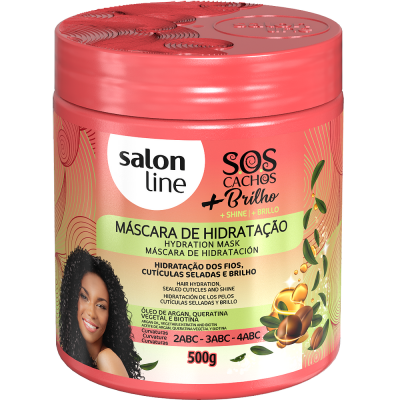 Salon Line SOS MASCARA +BRILHO 500ML