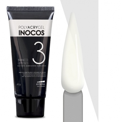 INOCOS POLYACRYGEL Branco Leitoso 60G