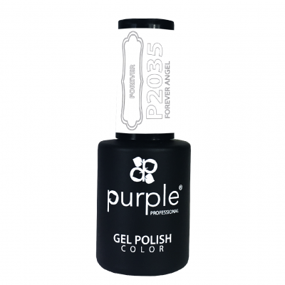 Purple Verniz Gel P2035 Forever Angel (Branco Puro) 10ml
