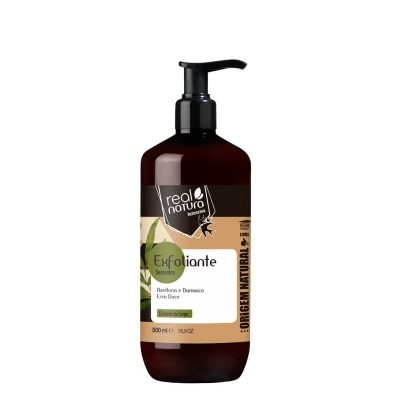 Real Natura Esfoliante corporal azeitona e damasco 500 ml
