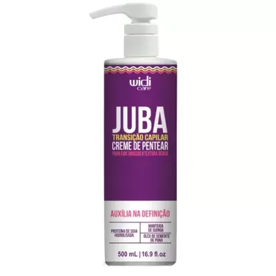 Widi Care Juba Transição Capilar Creme De Pentear Fios Grossos 500ml