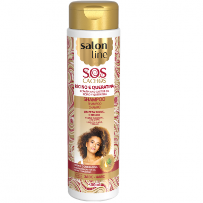 Salon Line SOS SHAMPOO RICINO E QUERATINA 300ML