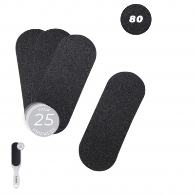 INOCOS RECARGA LIMA PÉS USO INTENSO 80 - 25 PCS