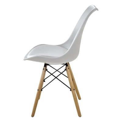 ItalianDesign CADEIRA NORDIC WHITE