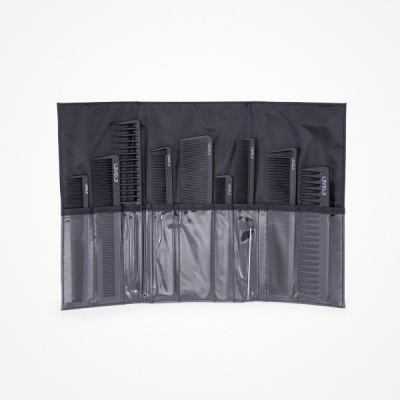 CONJUNTO DE 9 PENTES PRETOS COM ESTOJO LEVEL3