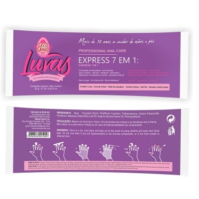 Casco de Cavalo MARU  kit express manicure MARU