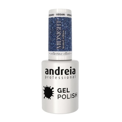 Andreia verniz de unhas de gel Midnight Reflective Effect MD1
