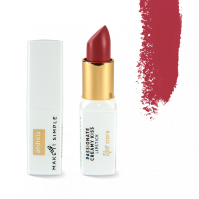 Andreia Lips PASSIONATE CREAMY KISS Lipstick 09 Cherry