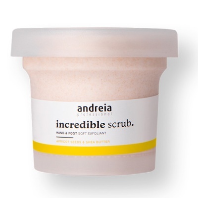 Andreia Incredible Scrub - Esfoliante Suave De Mãos E Pés 200ml